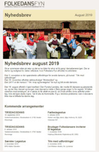 Nyhedsbrev august 2019 - Folkedans Fyn